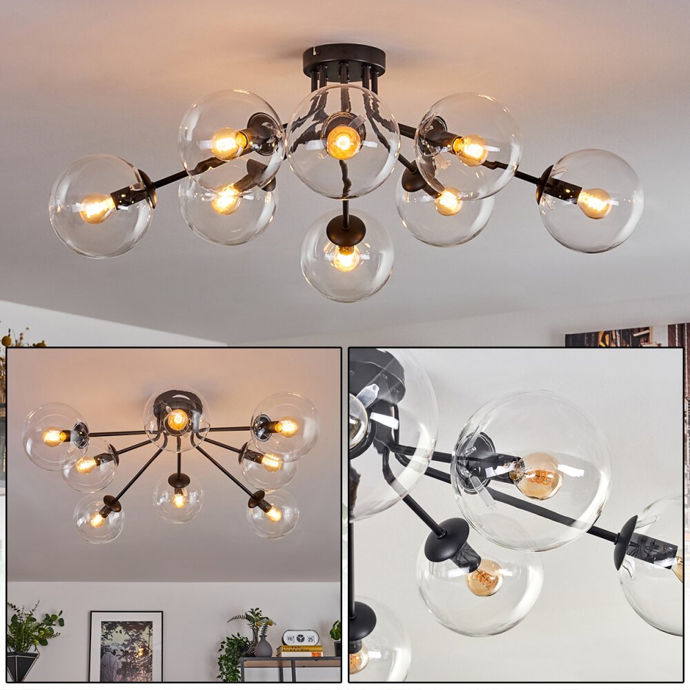Gastor Plafones 87 cm Transparente, 8 luces main product photo