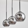 Ripoll Lámparas colgantes Ahumado, 3 luces