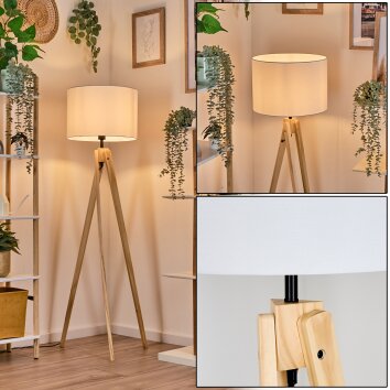Bassagoda Lámpara de pie Crudo, 1 luz Bassagoda Lámpara de pie Crudo, 1 luz