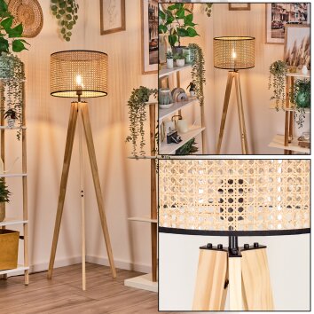 Ramila Lámpara de pie Crudo, 1 luz