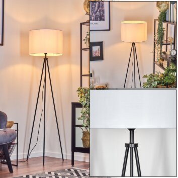 Bassagoda Lámpara de pie Negro, 1 luz