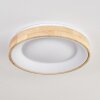 Lockeby LED Crudo, Blanca, 1 luz, Mando a distancia