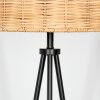 Cavaca Lámpara de pie Crudo, 1 luz