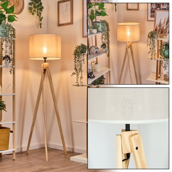 Bassagoda Lámpara de pie Crudo, 1 luz Bassagoda Lámpara de pie Crudo, 1 luz