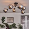 Gastor Plafones Cromo, Ahumado, 6 luces