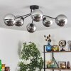 Gastor Plafones Cromo, Ahumado, 6 luces