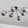 Gastor Plafones Cromo, Ahumado, 6 luces