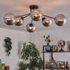 Gastor Plafones Cromo, Ahumado, 6 luces