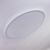 Sani Panel LED Blanca, 1 luz, Mando a distancia