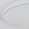 Sani Lámpara de Techo LED Blanca, 1 luz, Mando a distancia, Cambia de color