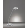 Honsel Dent Lámpara de Mesa LED Níquel-mate, 1 luz, Cambia de color