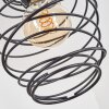 Iserables Lámpara Colgante Negro, 1 luz