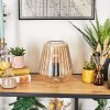 Telhais Lámparas de mesa, Lámpara lectura Colores ámbar, Negro, 1 luz