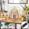 Telhais Lámparas de mesa, Lámpara lectura Colores ámbar, Negro, 1 luz