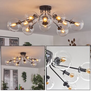 Gastor Plafones 83 cm Transparente, 10 luces