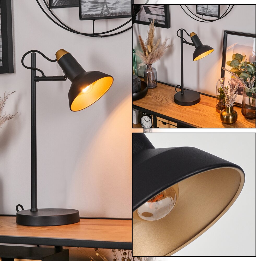 Vouzy Lámparas de mesa, Lámpara lectura Negro, 1 luz main product photo