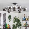 Gastor Plafones 83 cm Cromo, Ahumado, 10 luces
