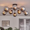 Gastor Plafones 83 cm Cromo, Ahumado, 10 luces