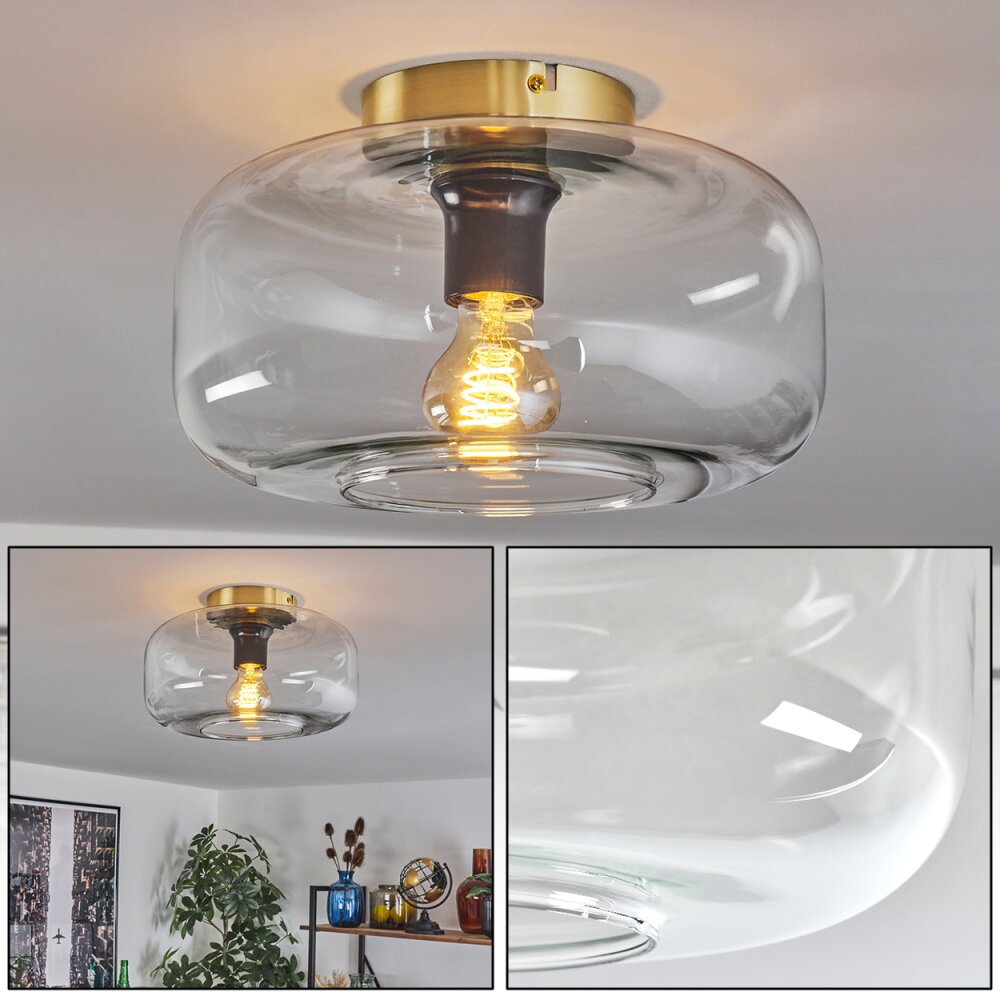 Boza Plafones Latón, 1 luz main product photo