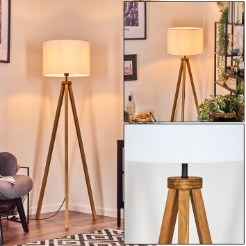 Bassagoda Lámpara de pie Crudo, 1 luz Bassagoda Lámpara de pie Crudo, 1 luz