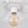 Cristelo Plafones Blanca, 1 luz