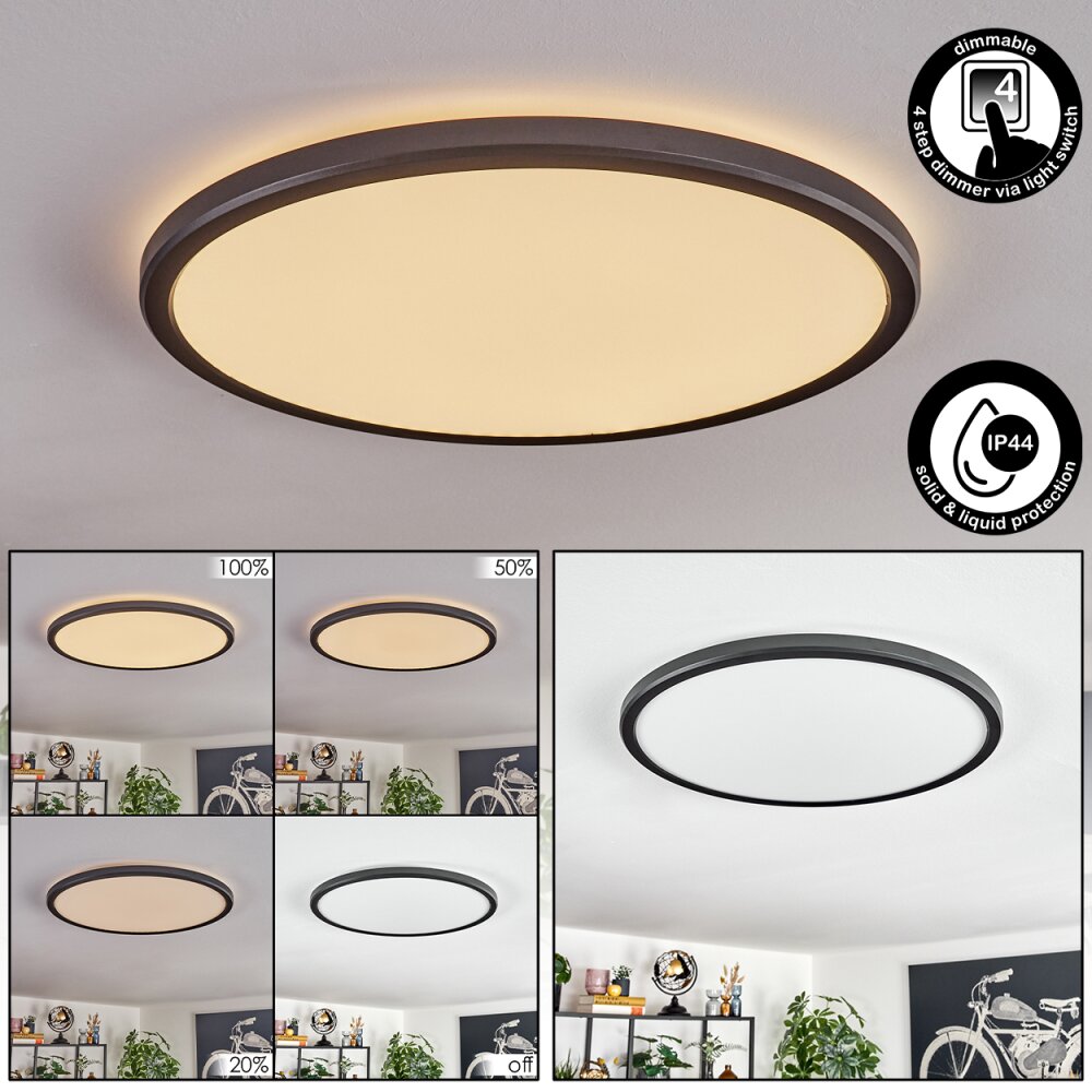 Endrup Plafones LED Negro, 1 luz main product photo