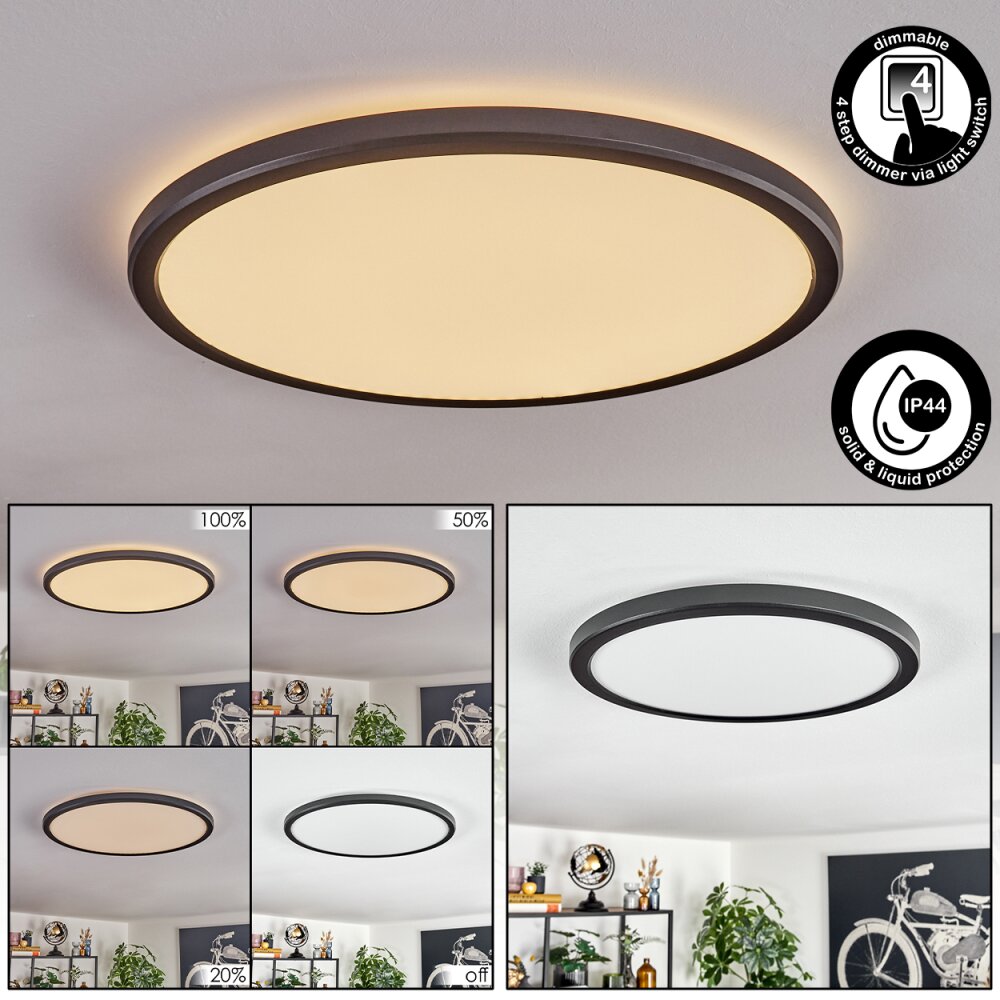Endrup Plafones LED Negro, 1 luz main product photo