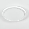 Endrup Plafones LED Blanca, 1 luz