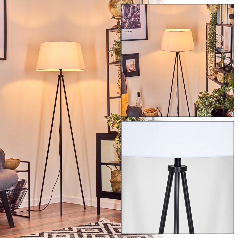 Bassagoda Lámpara de pie Blanca, 1 luz main product photo