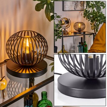 Oravi Lámparas de mesa Negro, 1 luz
