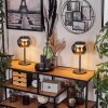 2-er Lámparas de mesa, Lámpara lectura LED Negro, 1 luz
