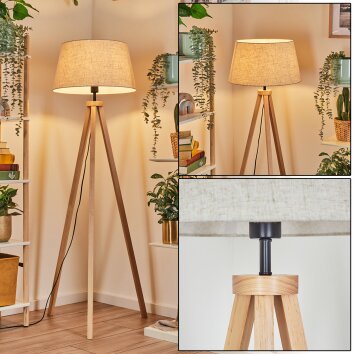 Bassagoda Lámpara de pie Crudo, 1 luz