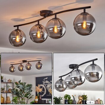 Gastor Plafones Ahumado, 4 luces