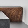 Portalis Aplique de exterior Marrón, Color madera, Negro, 1 luz
