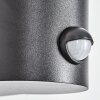 Morbak Aplique de exterior Negro, 1 luz