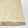Sabadim Lámpara de pie Crudo, Negro, 1 luz