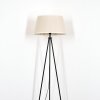 Bassagoda Lámpara de pie beige, Blanca, 1 luz