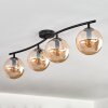 Gastor Plafones, Luminarias esféricas Colores ámbar, 4 luces