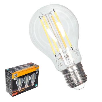 E27 LED 6.5 Watt blanco cálido 810 Lumen