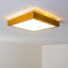 Sora Wood Lámpara de Techo LED Madera clara, 1 luz