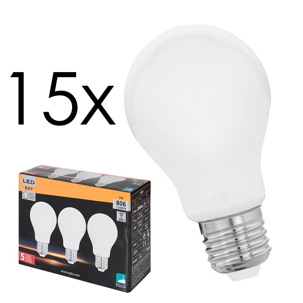 E27 LED 7 Watt blanco cálido 806 Lumen main product photo