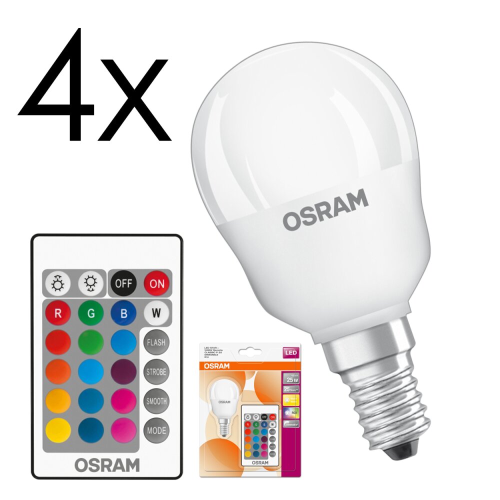 E14 LED 4.5 Watt blanco cálido regulable 250 Lumen main product photo