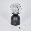 Yngered Lámparas de mesa LED Negro, 1 luz