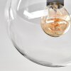 Gastor Plafones, Luminarias esféricas Transparente, 2 luces