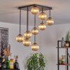 Chehalis Plafones, Luminarias esféricas Colores ámbar, 9 luces