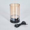 Grubbe Lámpara de mesa de exterior, Lámparas de mesa LED Negro, 1 luz