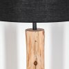 Flemming Lámpara de pie Crudo, Negro, 1 luz