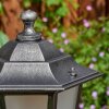 Loria Iluminación de caminos Negro, Plata, 1 luz
