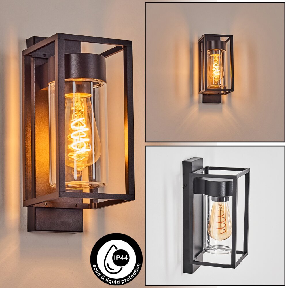Boucinho Aplique de exterior Negro, 1 luz main product photo