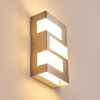 Lannion Aplique para exterior LED Acero inoxidable, 3 luces